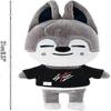Stray Kids SKZOO White Cat Plush Toy 20.8cm Soft Stuffed Animal Cute Doll for Kids Birthday Gift