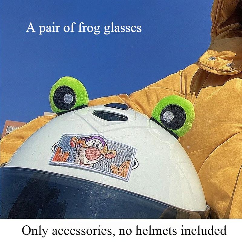 

Funny Motorcycle Helmet Decorations Motorcycle Accessories Ski Helmet Cute Cat Ears Electric Car Creative Accessories