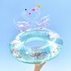 Princess Swan Pool Float, Cute Double Swan Swim Ring for Toddlers