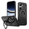 Odporne na wstrząsy etui z pancerzem dla Xiaomi Poco X8 Pro Redmi Turbo 5 5G Obrotowy o 360° Magnetyczny stojak Rama TPU Plastikowa osłona telefonu Fundas
