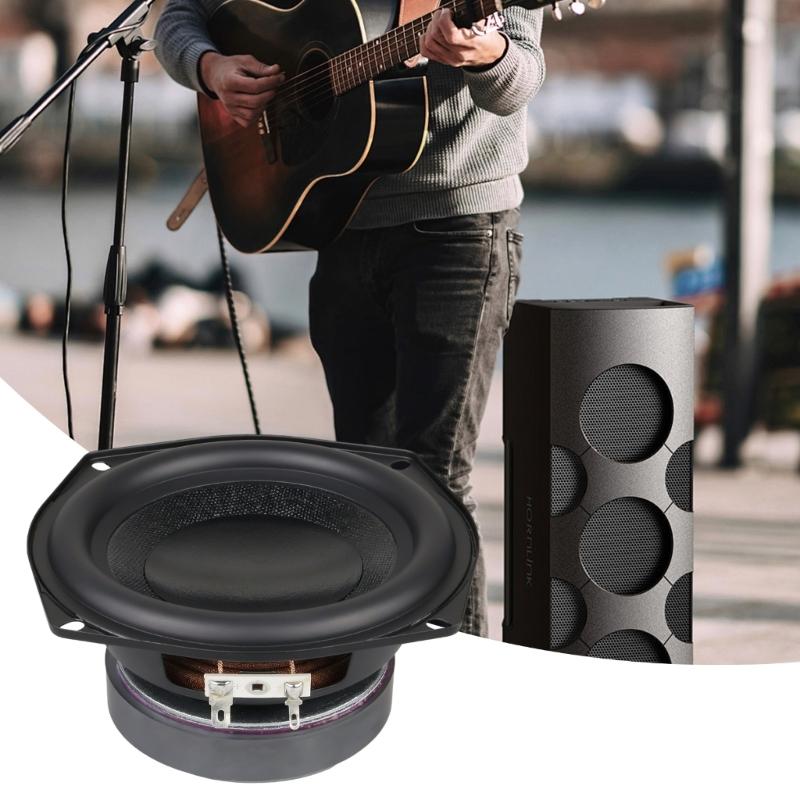 5,25-Zoll 40W 4 Ohm Subwoofer-Lautsprecher Y30 Magnete IPX7 Wasserdichtes Design Verbessert die Basswiedergabe ABS Metallkonstruktion