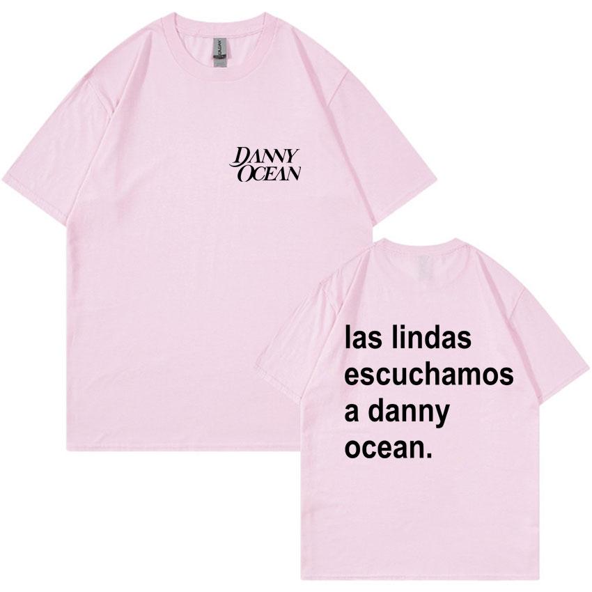 Rapper Danny Ocean Reflexa Letters Print 2025 Harajuku Hip Hop TShirt Men Summer Crewneck Y2K Tshirt Unisex Cozy Cotton Clothes