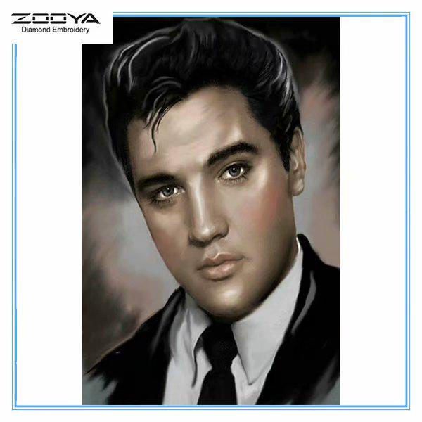 

ZOOYA 3D Алмазная вышивка Картина Вышивка крестом Круглый горный хрусталь Картина Человек Домашний декор