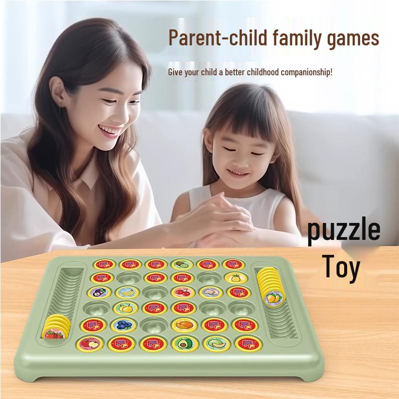 Karten-Umdreh-Zuordnung: Eltern-Kind Gedächtnistrainingsspiel