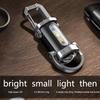 Led Keychain Flashlight Multifunctional Cob Work Light Keyring Practical Inspection Light Key Chain For Outdoor Activities