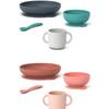EKOBO Set de Vajilla de Silicona para Bebé 4 Piezas