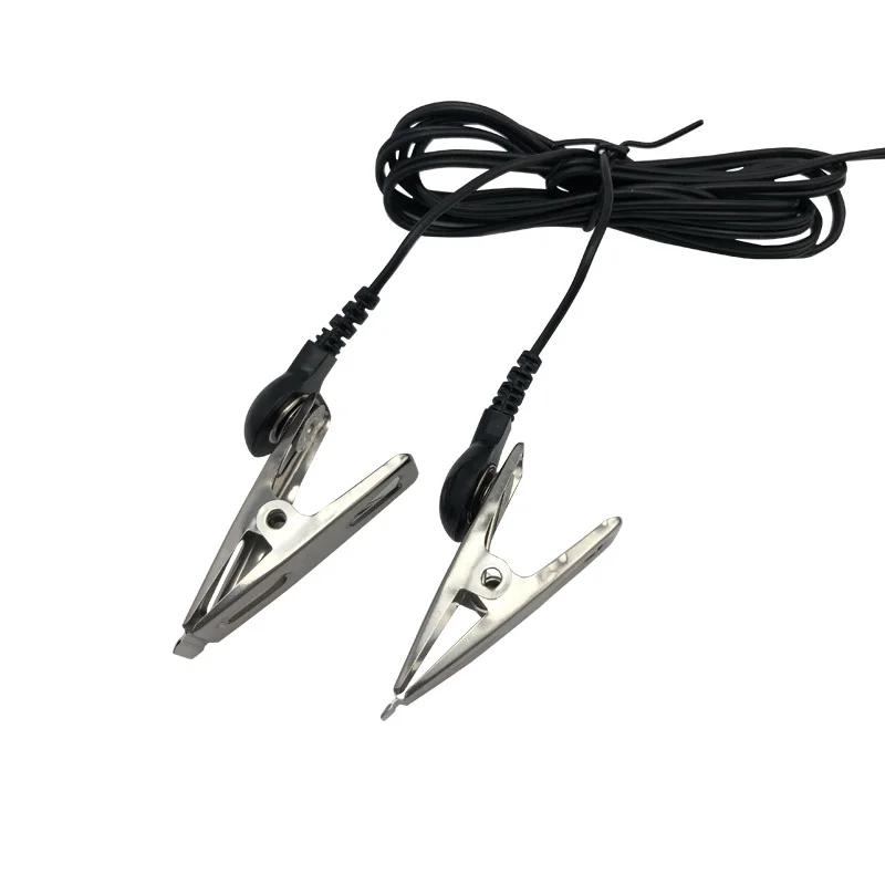 Elektroschock Nippelklemmen Clips Brust BDSM Bondage Fessel Fetisch Penisschloss elektrisches medizinisches Themen Sexspielzeug