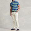 Polo Ralph Lauren SS22 Striped Color Block Slim Fit Short Sleeve Polo Shirt Men Tops Green MNPOKNI1N821585-300