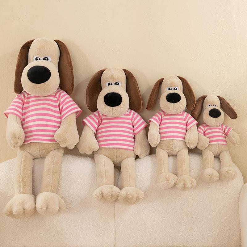 Leader Dog Dressing Plush Doll Pillow Cute Doll Bed Ornaments Toys Girls Gifts for Friends Dolls