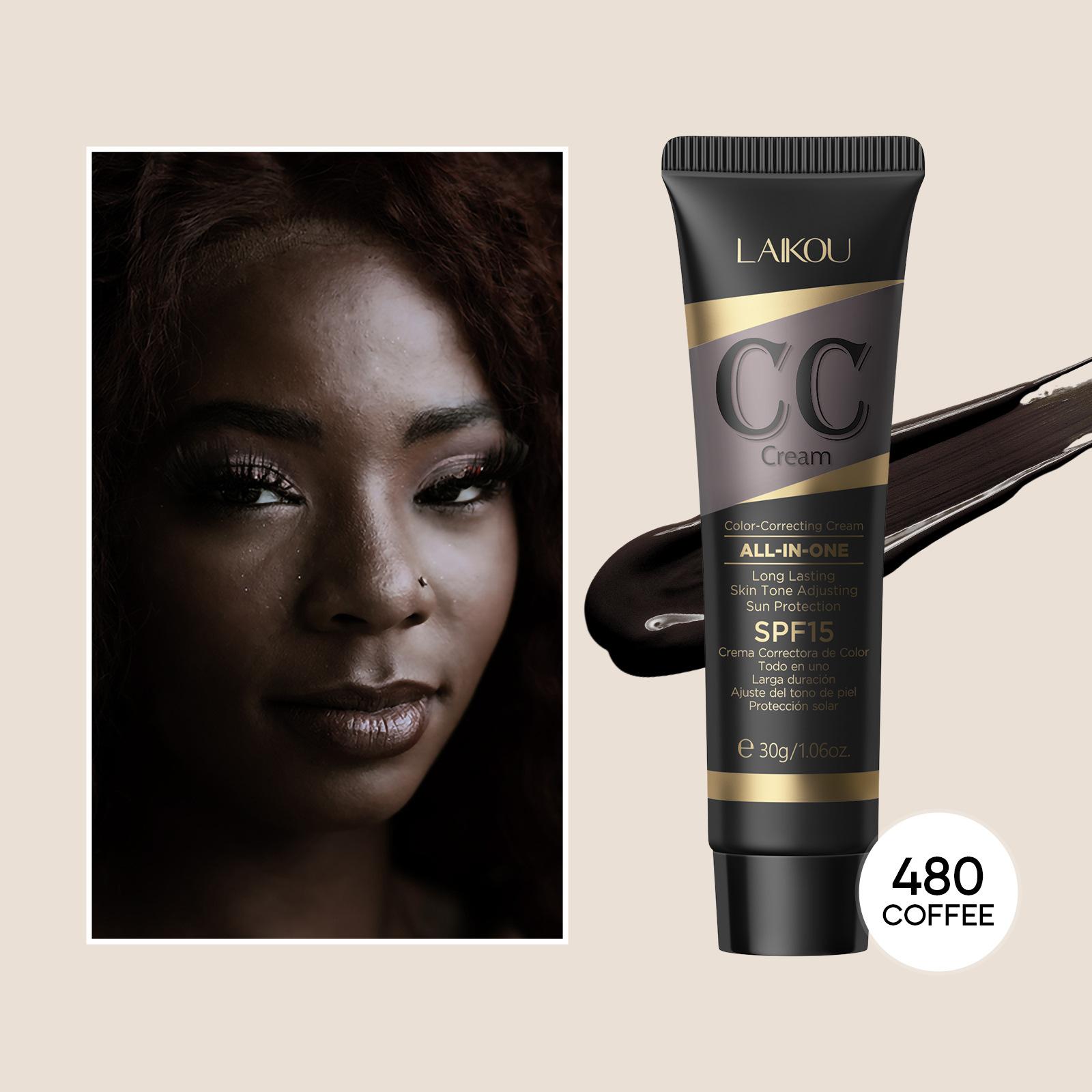 

LAIKOU Cover Blemish Repair Без снятия макияжа Увлажняющий кремовый цветной набор cc 30g