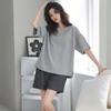 Qiansiniao Women's Waffle Cotton Loungewear Set