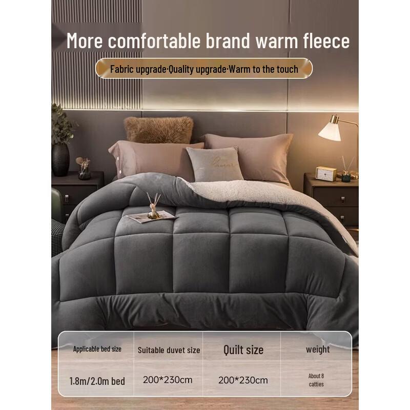 

Muji Milk Velvet Lamb Wool Fiber Winter Quilt