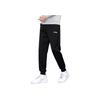 Li-Ning Letter Pattern Comfortable Loose Simple Round Neck Pullover Long Sleeve Elastic Waist Long Pants Casual Sports Suit AWDV247-4+AKLSG35-1