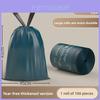 Kitchen Trash Bag With Drawstring Pe Material For Household Use And Waste Disposal