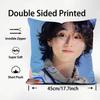 Singer H-Han J-Jisung Boy Cushion Cover Home & Car Dual-Scene Pillow Cover: Reversible For Premium Comfort