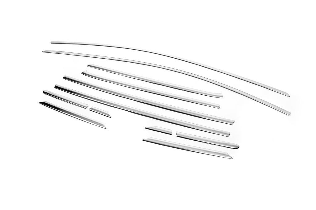 Upper Window Trim (12 Pcs, Stainless Steel) for Ford Kuga/Escape 2013-2019