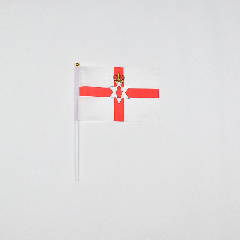 Northern Ireland 10pieces of 14*21cm hand-waving flags