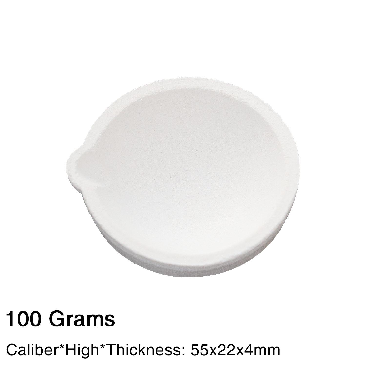 

Ювелирные изделия, кварцевая плавильная посуда, тигель для литья, керамический тигель для серебряного золота, платины, аффинаж 100 г/250 г/500 г/1000 г/1500 г/2500 г/5000 г/10000 г