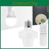 E27 Wireless E26 Remote Control Light Lamp Holders Smart Bulb Tools Adapter
