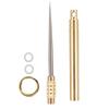 Titanium Alloy Reusable Toothpick Waterproof Portable Toothpicks Storage Holder