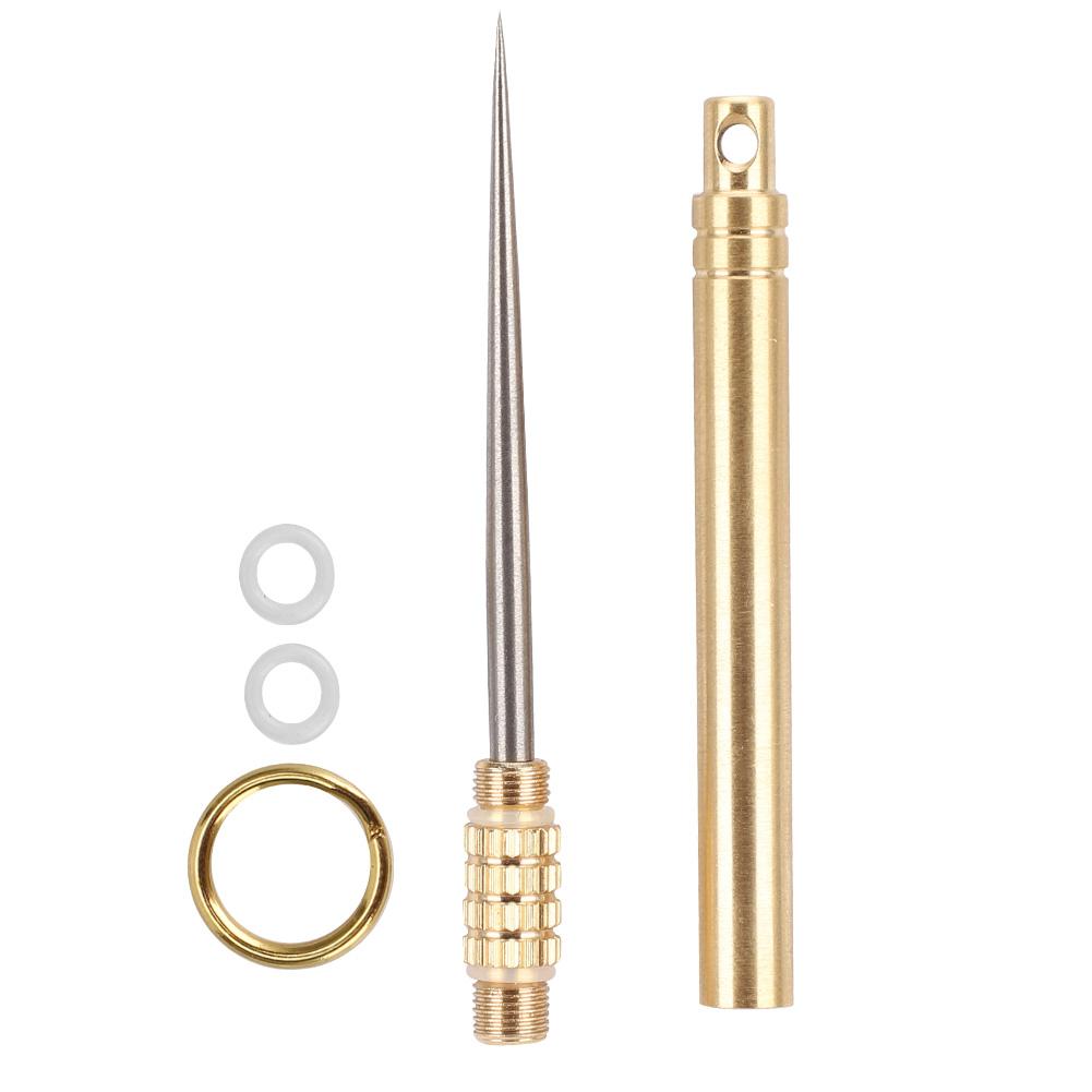 Titanium Alloy Reusable Toothpick Waterproof Portable Toothpicks Storage Holder