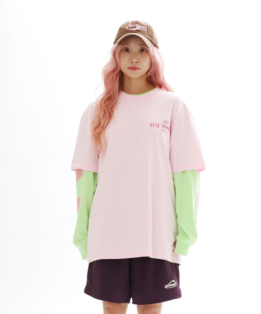 Obeukolseuwainas Yes Yes T-Shirt_Pink