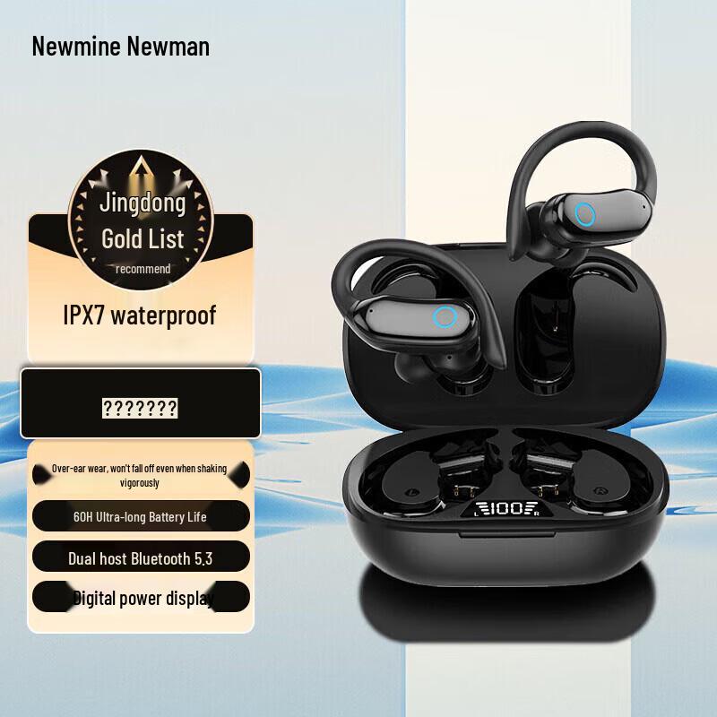 

Newsmy TWS-Q8 Ear-Hook Sports Bluetooth Earbuds