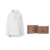 Burberry Step-hem Embroidered Hoodie 80432261
