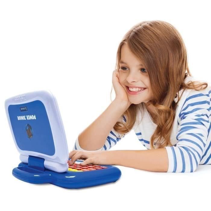 Ordinateur portable éducatif parlant bilingue fr/en pour un total de 40 activités réparties en 6 catégories