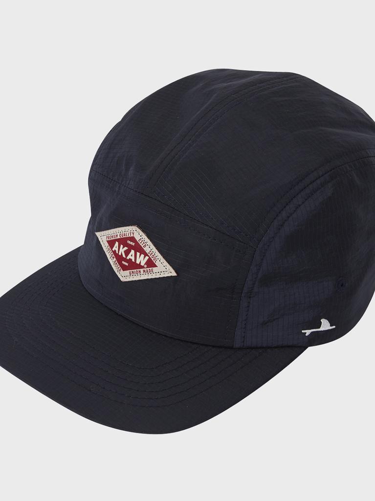 Akau Oversized Classic Camp Cap Ripstop (Dark Navy)