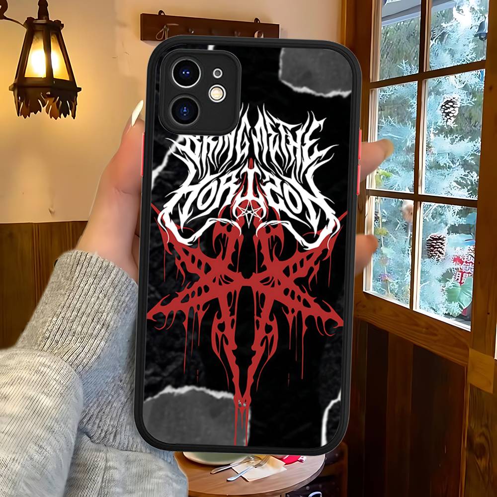 Rock Band B-Bring M-Me The H-Horizon Phone Case For IPhone 16 15 14 13 12 11 Pro Max 7 8 6 6s Plus Matte Cover