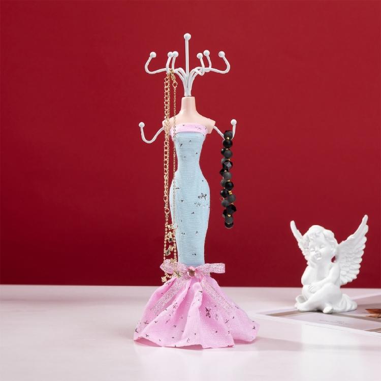Delicate Jewelry Stand Shelves Chic Jewelry Tower Rack Fashionable Model Holder