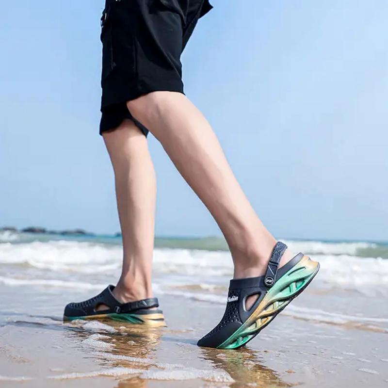 Sandali Uomo Estate 2024: Infradito Spiaggia Antiscivolo, Leggeri E Traspiranti Per Interni/esterni, Suola Ammortizzante