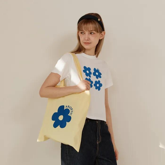ANC FLOWER ECO BAG_YELLOW