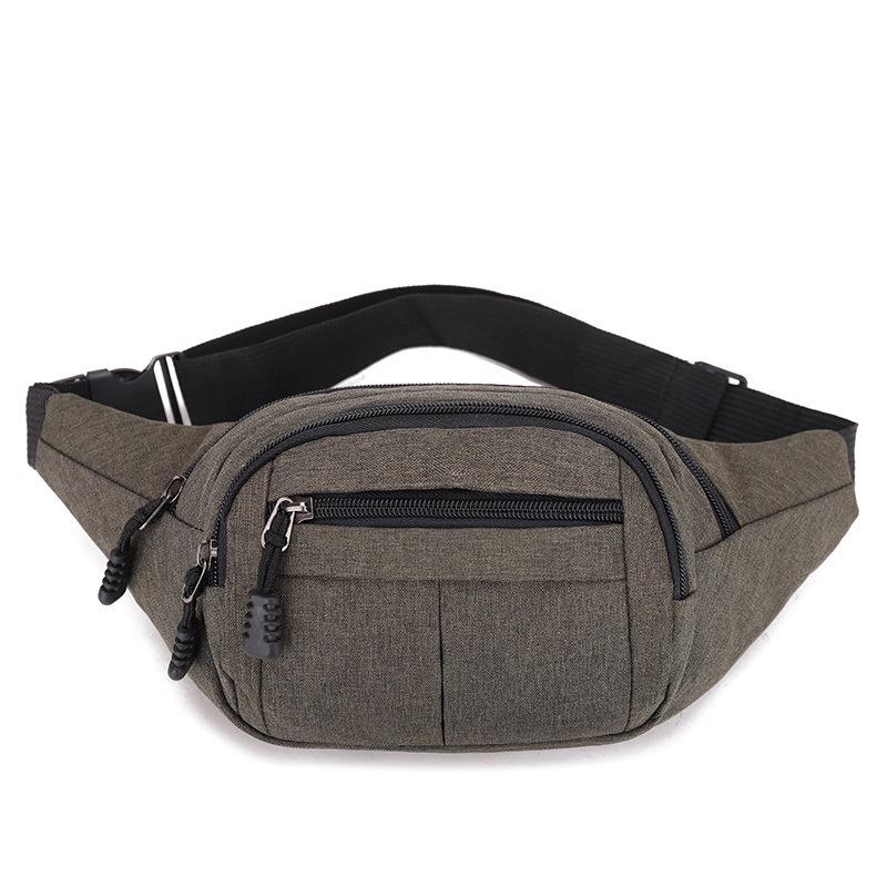 Men's Korean Style Trendy Chest Bag: Travel, Outdoor, Leisure Sports, Shoulder Bag, Messenger, Mobile Phone Holder.