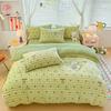 Thickened Milk Fleece Bubble Fleece Four-Piece Set Student Dormitory Three-Piece Set Bedding Sheets Quilt Cover