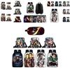 Fashionable Demon Slayer Backpack With Spacious Compartments And Cartoon Pattern Design