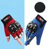 Children's Half Finger Gloves Outdoor Tactical Riding Hard Shell Protection Medium Big Children Child Locomotive Sliding Sports Gloves
