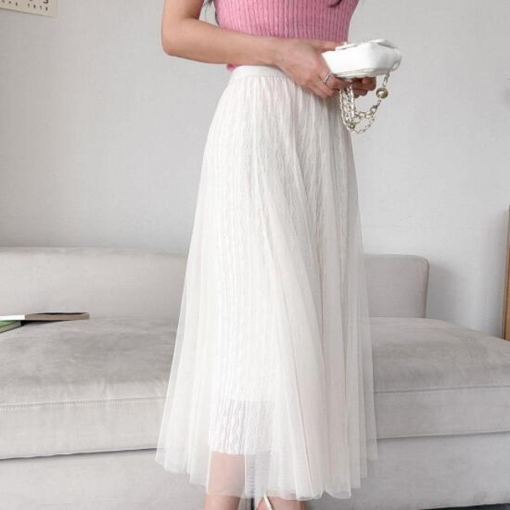 New Arrivals Open Run Women Lace Decoration Ballet Skirt