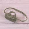 DIY Plush Doll Leather Handbag Miniature 17cm Doll Bag Accessories Doll PU Leather Bag  Dollhouse