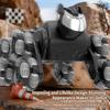 Rc Robot Dog Electronic Robot Dog Stunt Twist Drift Toy Rotation Hand Remote Dual Control Electric Pet for Children's Toys Boys