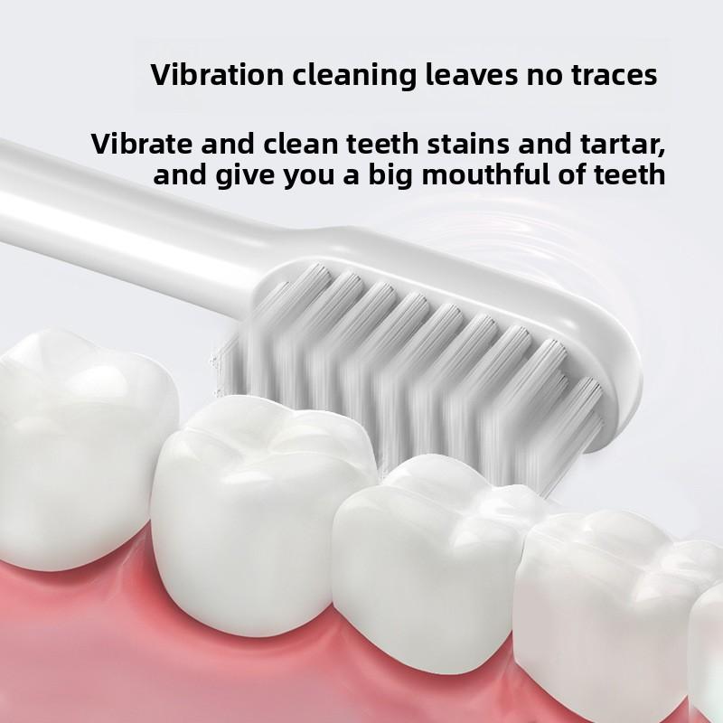 Electric Toothbrush Male and Female Adult Rechargeable Sonic Battery Automatic Toothbrush Soft Bristle Waterproof Electric Toothbrush