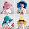 Children's Sunscreen Hat Covers Face In Summer with New UV Protection