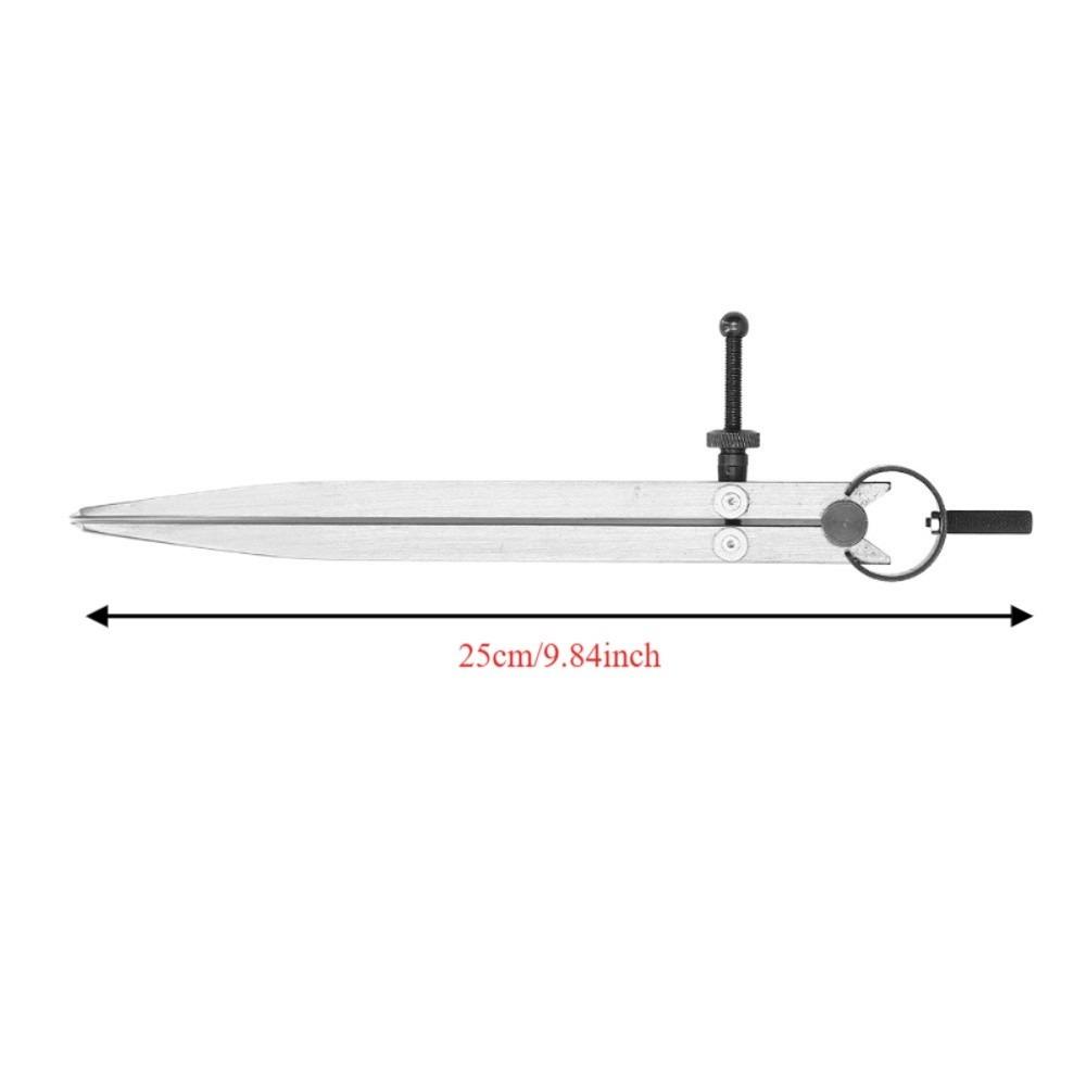 Solid Nut Wing Divider Spring Nut Edge Creaser Leather Craft Compasses Metalworking Drawing