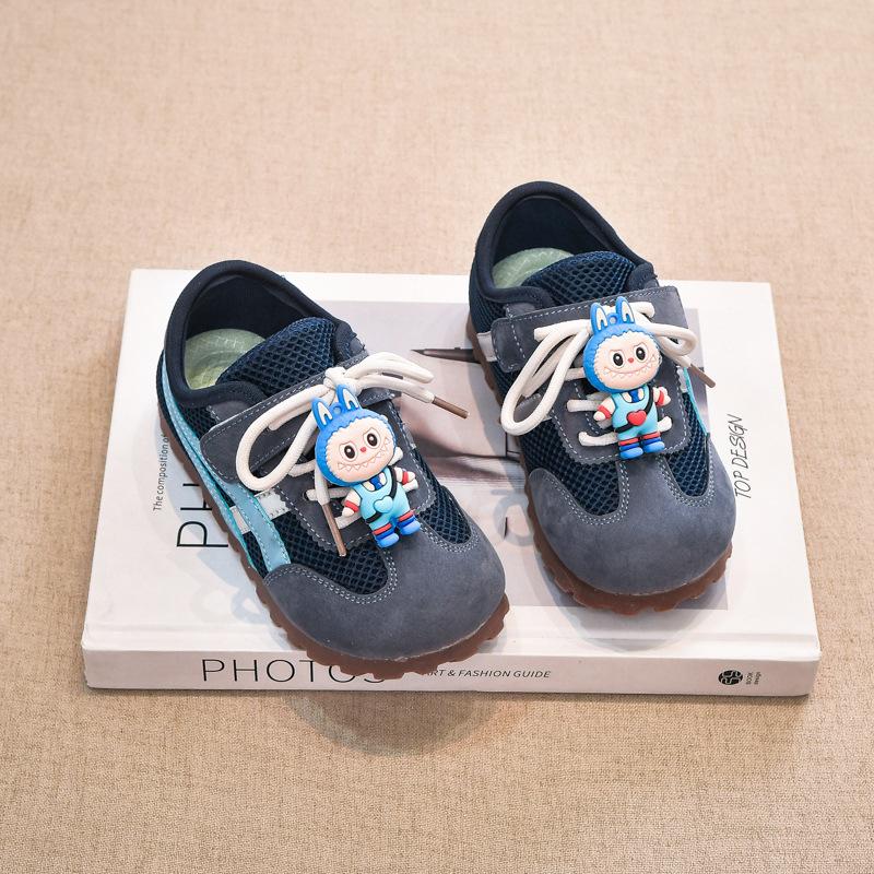

Labub boys shoes autumn 2025 new children s mesh breathable sports training shoes boys trendy brand 26