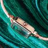 Small Square Watch Women'S Fashion Luxury Temperament Bracelet Watch Fine Detail Belt Design Quartz