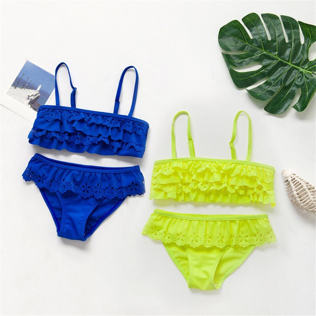 Summer Girls' One-Piece Swimsuit -Swimwear