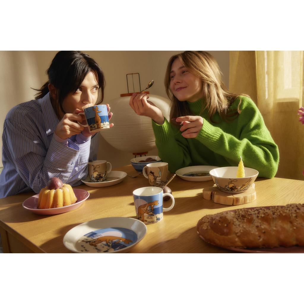 [Official Import] Moomin by Arabia Classic Mug, 0.3L, Sniff, Blue