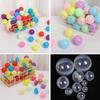 50Pcs 28-55Mm Tiny Empty Plastic Balls Capsule Toys Surprise Ball Container Prop Paintball Diy Making Things Models