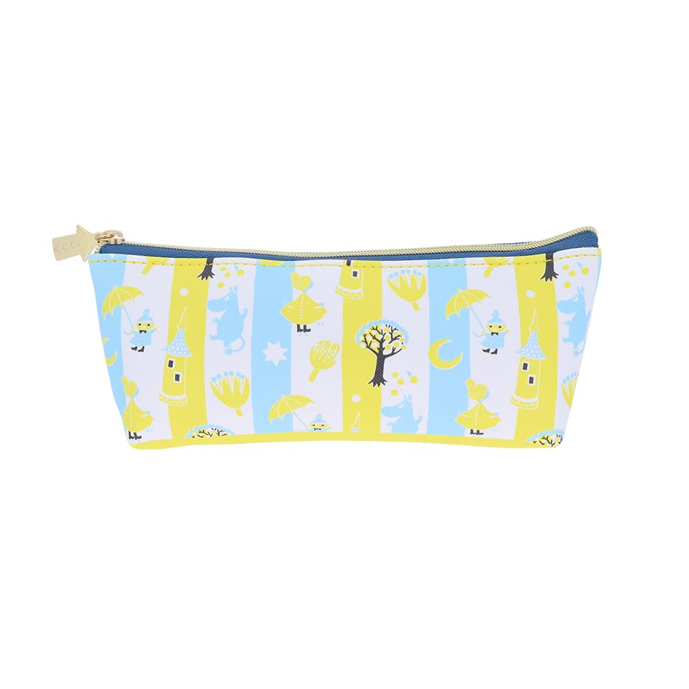 

Stationery Moomin Pencil Case Slim 80th Anniversary Design PLAY S1428934 Sun-Star